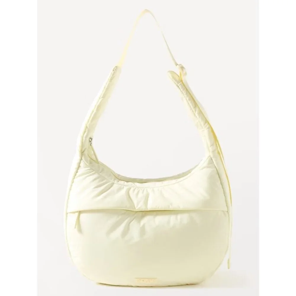 Athleta All About Medium Crossbody Hobo Bag Glow Yellow